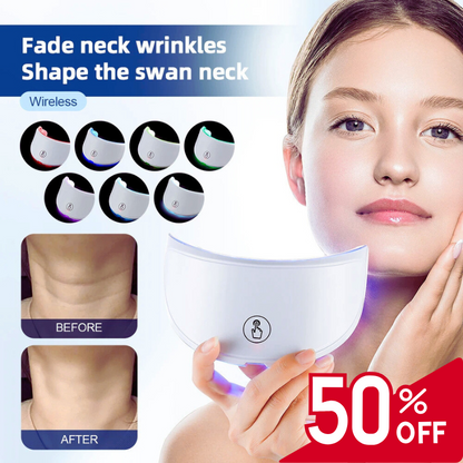 Wireless Facial Neck LED Beauty Machine Skin Tightening Face Care Spa Device Foreverlily