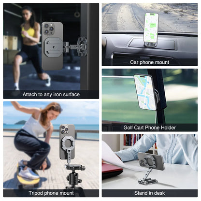 Emely MagMount™ holding smartphone