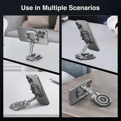 MagSafe-compatible phone on Emely MagMount™ during filming