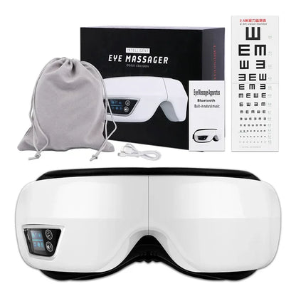 THE Emely HOME™ 🔥 Heated Eye Massager – Smart Airbag Vibration Eye Care Instrument with Bluetooth Music 🎶