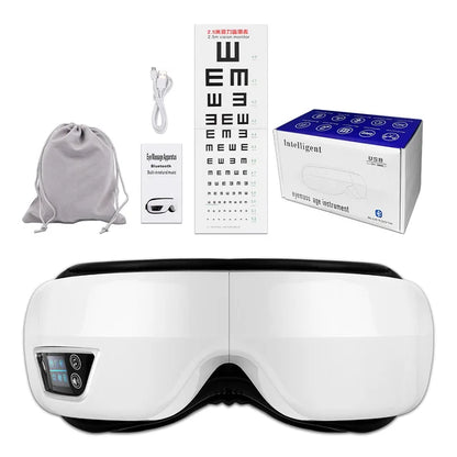 THE Emely HOME™ 🔥 Heated Eye Massager – Smart Airbag Vibration Eye Care Instrument with Bluetooth Music 🎶