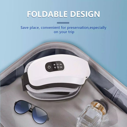 THE Emely HOME™ 🔥 Heated Eye Massager – Smart Airbag Vibration Eye Care Instrument with Bluetooth Music 🎶